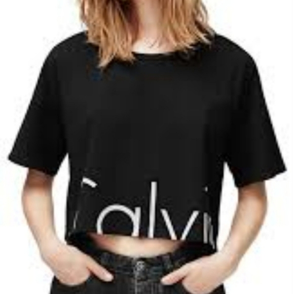 Calvin Klein Tops - Calvin Klein Women's Cropped T-shirt